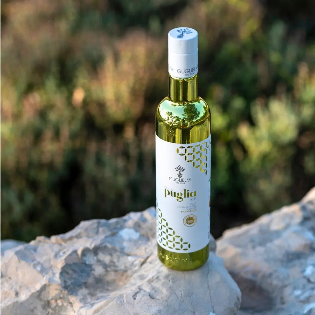 Guglielmi Zeytinyağı Duo: PUGLIA IGP & DOĞAL PUGLIA IGP (2 x 500 ml)