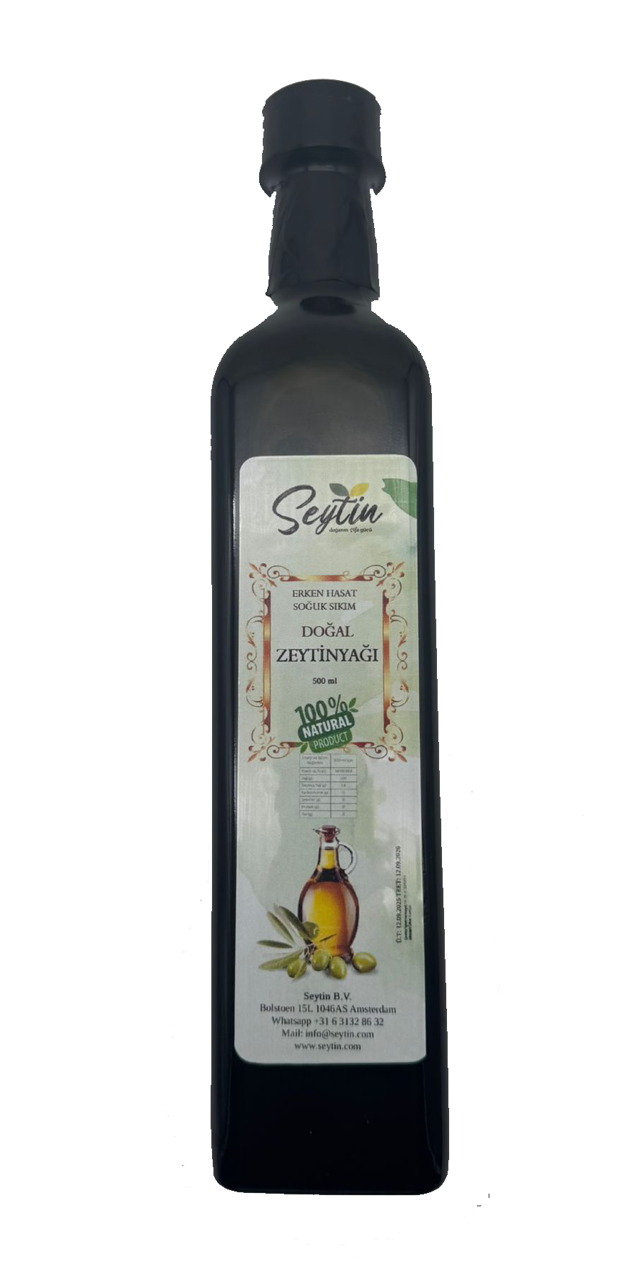 Erken Hasat Soğuk Sıkım Doğal Zeytinyağı
