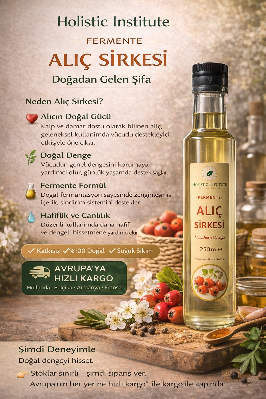 Holistic Institute – Alıç Sirkesi