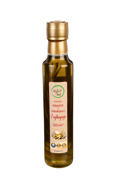 Fonksiyonel Biberiye ve Sarımsaklı Zeytinyağı 250ml