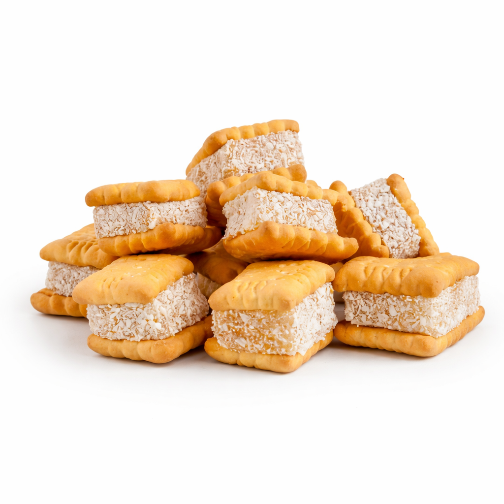 Mini Bisküvi Arası Lokum – Küçük Lokmalar, Büyük Mutluluk - 350 gr-