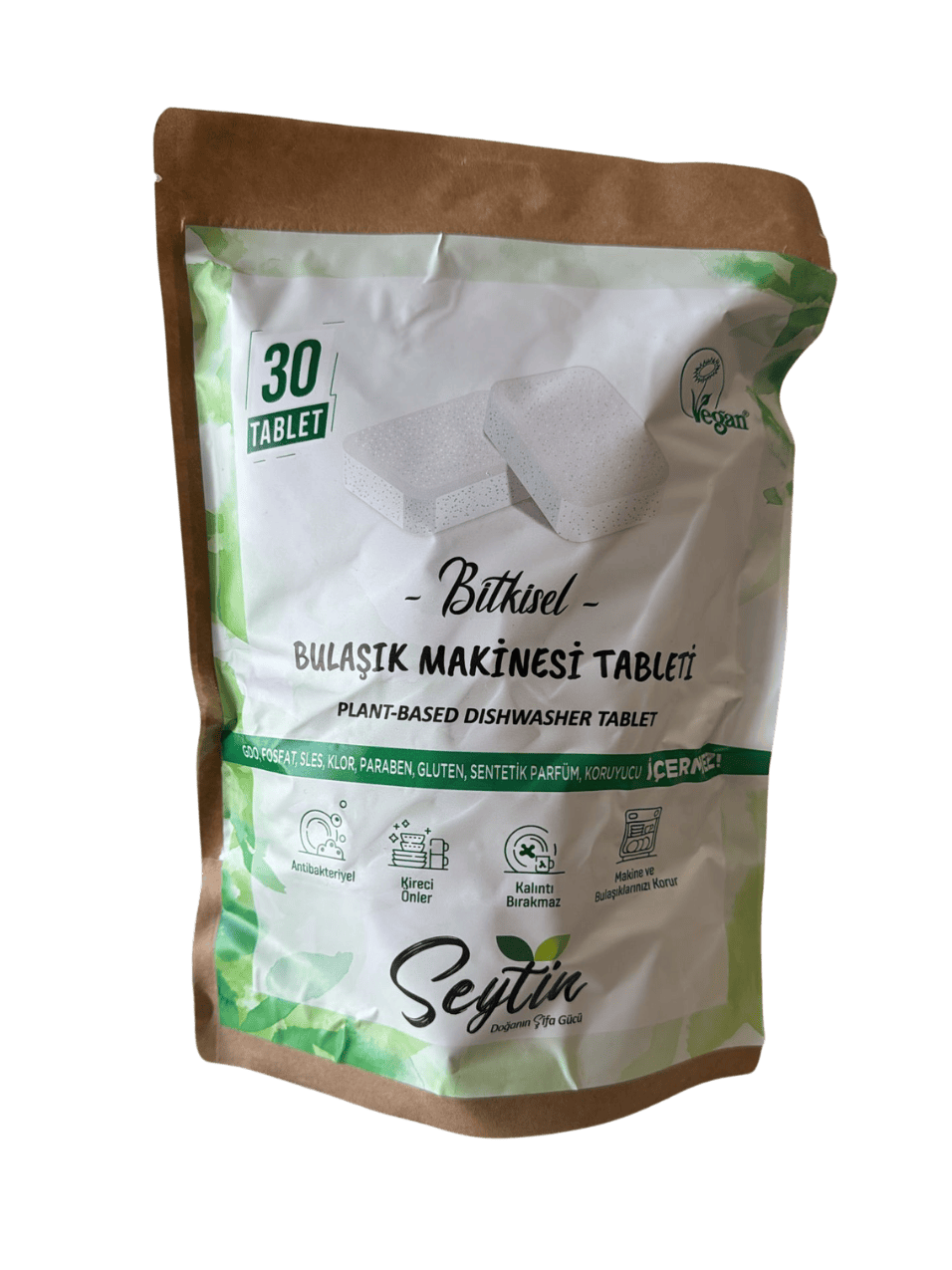 Seytin Bitkisel Bulaşık Makinesi Tableti (30 Tablet)