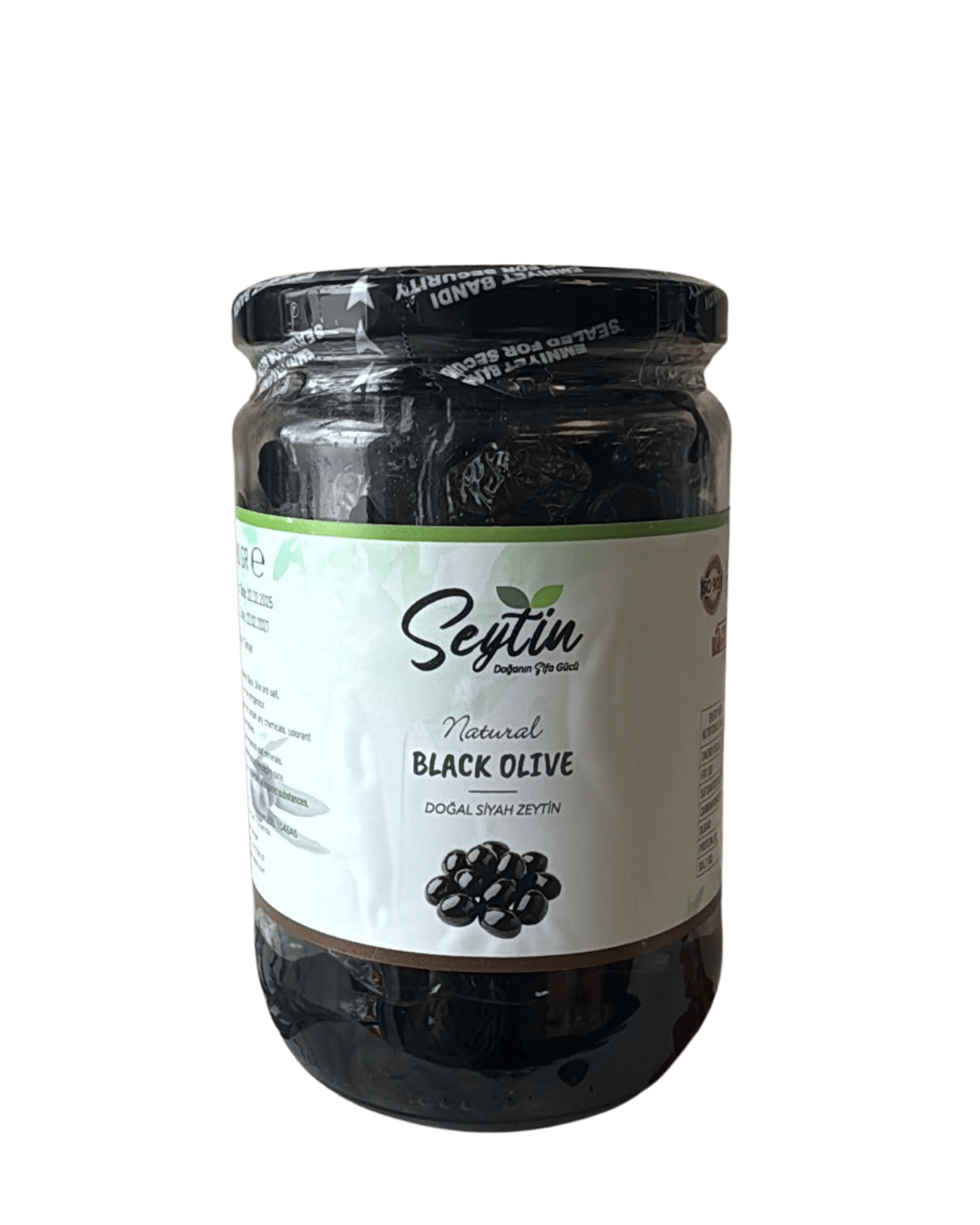 Doğal Siyah Zeytin 500g