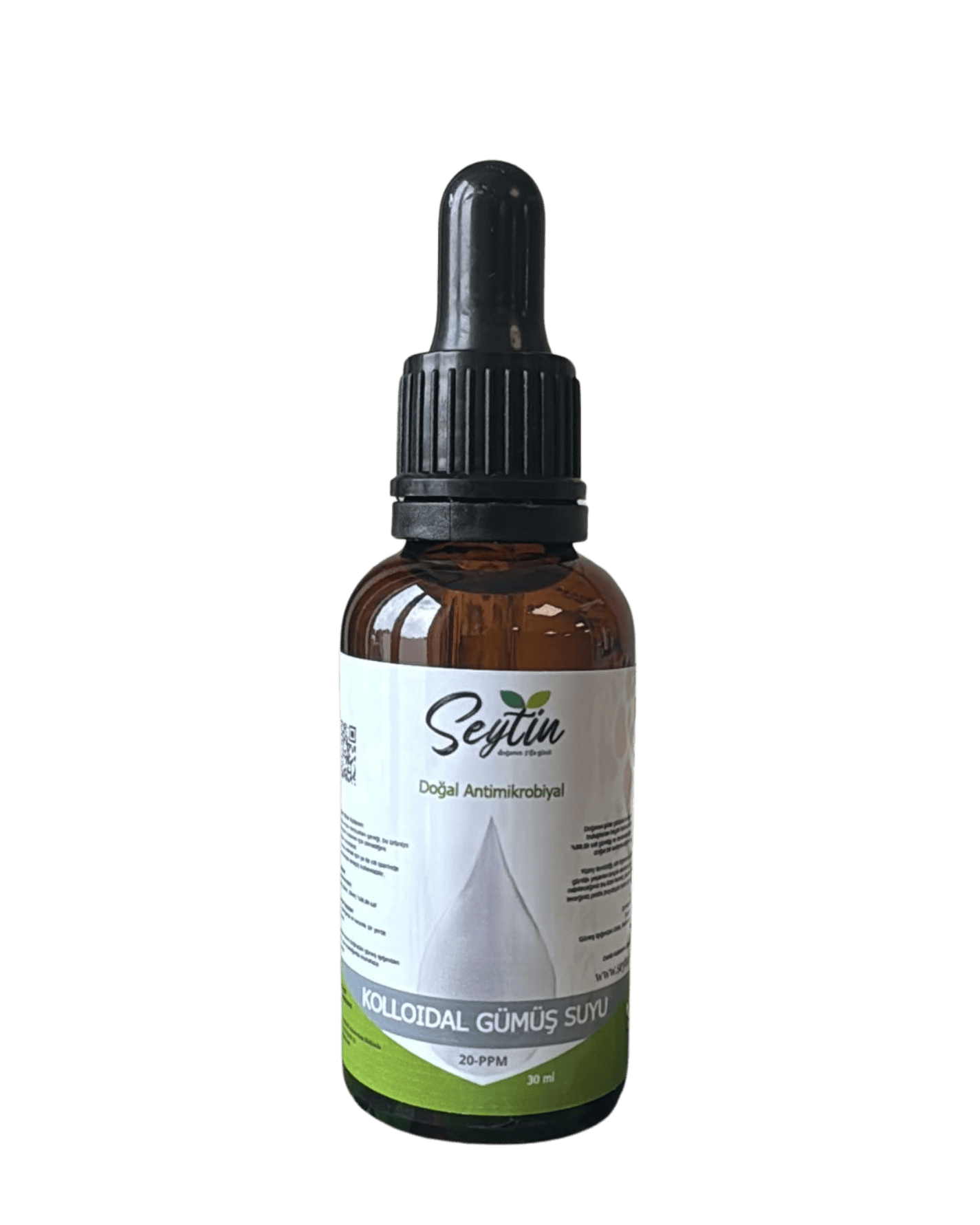 Kolloidal Gümüş Suyu 20ppm (30 ml)
