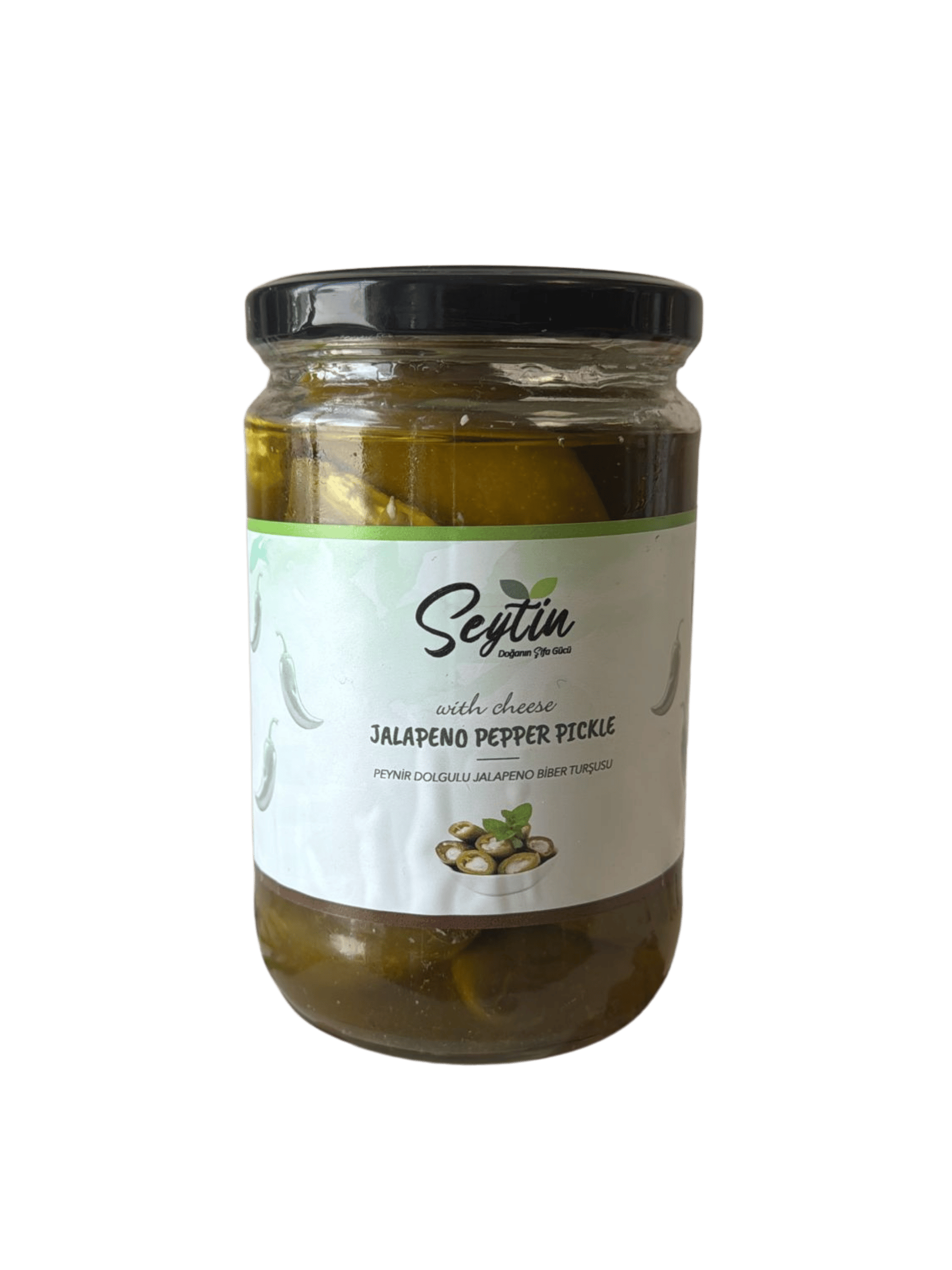 Peynir Dolgulu Jalapeno Biber Turşusu 860g
