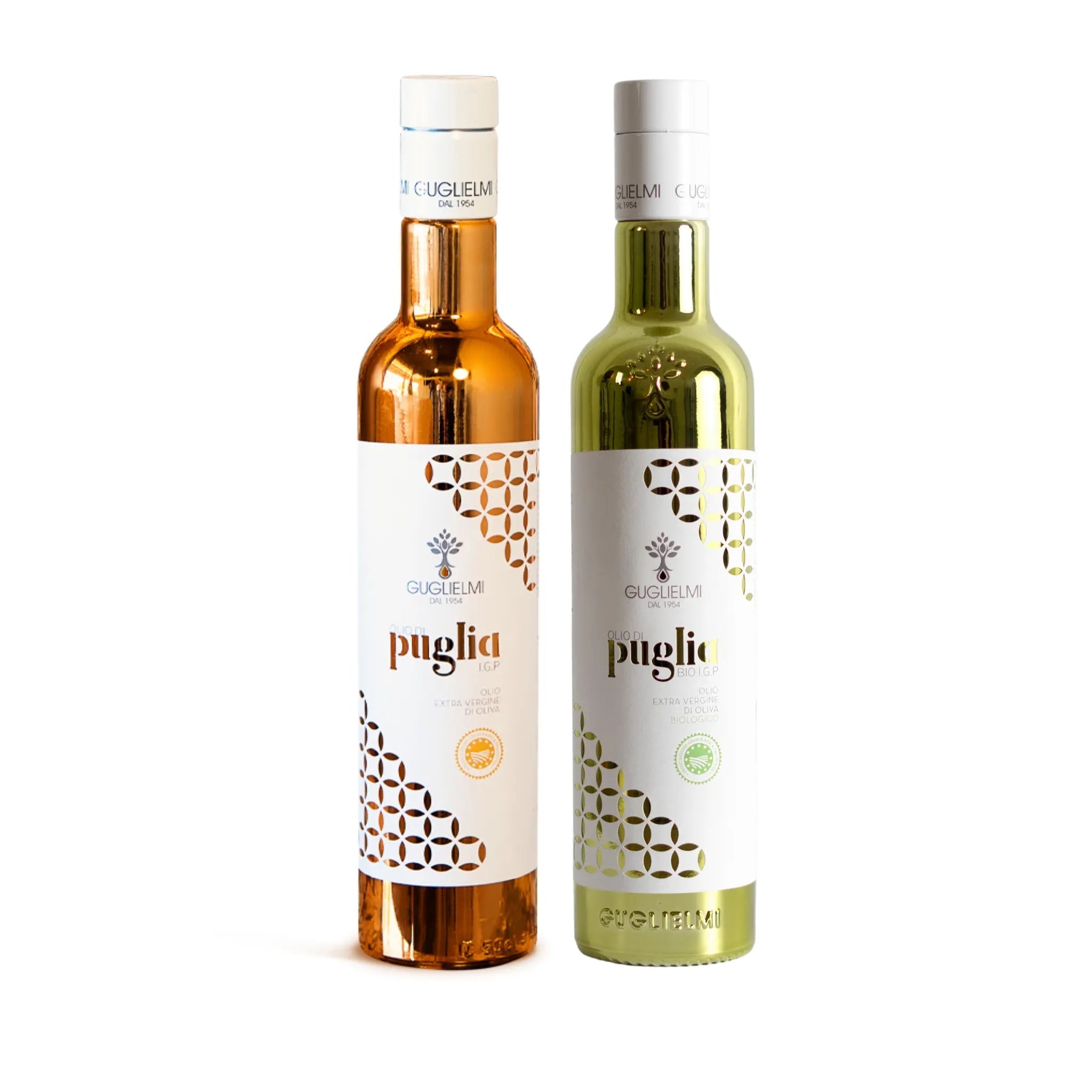 Guglielmi Zeytinyağı Duo: PUGLIA IGP & DOĞAL PUGLIA IGP (2 x 500 ml)
