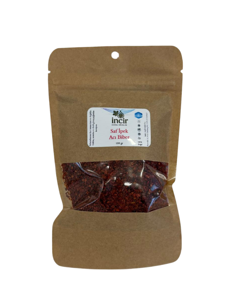 Saf İpek Acı Biber - 100gr | Doğal Kırmızı Biber | Taze Öğütülmüş