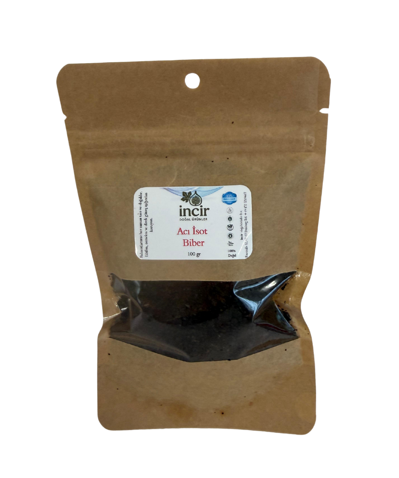 Acı İsot Biber 100 gr - Urfa İsot | %100 Doğal Geleneksel Baharat