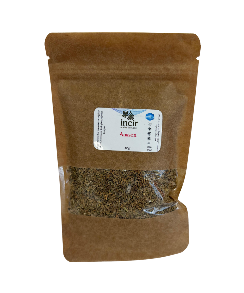 Anason 80 gr - Doğal Tane Anason | %100 Doğal Baharat ve Bitki Çayı