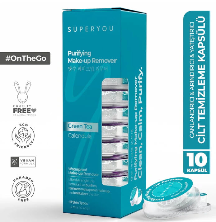 Superyou - Arındırıcı & Yatıştırıcı Yüz Temizleme Kapsülü