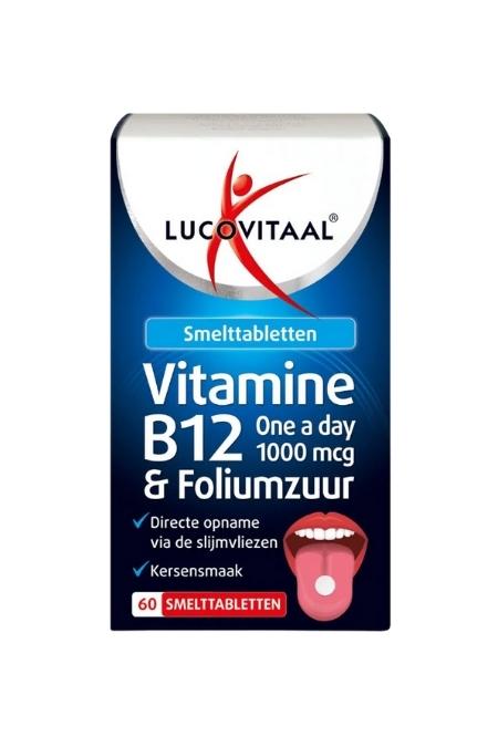 B12 1000mcg -Eriyen Tablet - Kiraz Aromalı | 60 Tablet