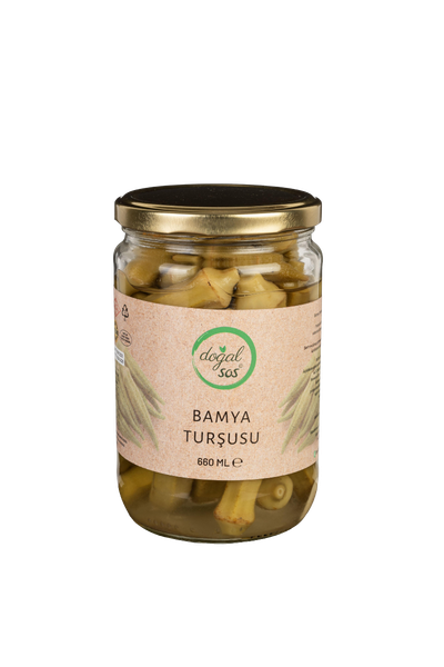Fermente Bamya Turşusu
