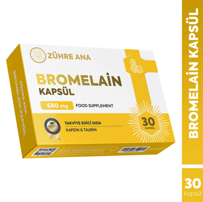 Zühre Ana Bromelain Kapsül