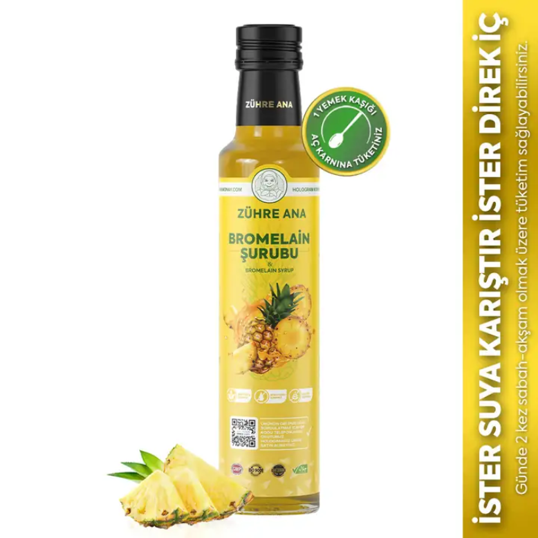 Zühre Ana Bromelain Şurubu 250ml
