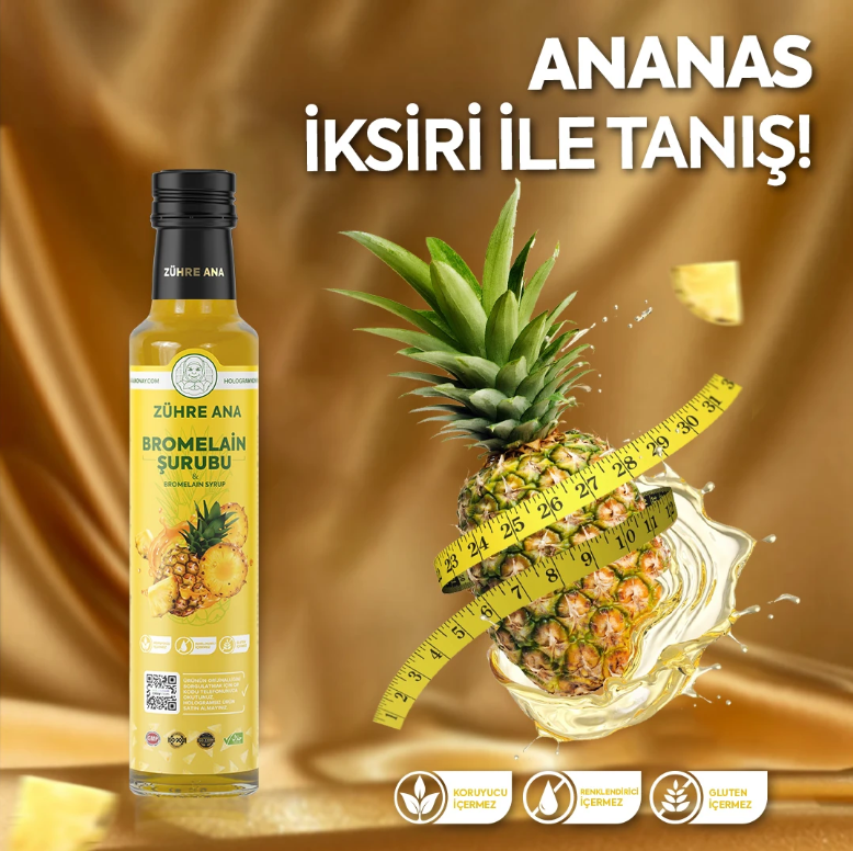 Zühre Ana Bromelain Şurubu 250ml