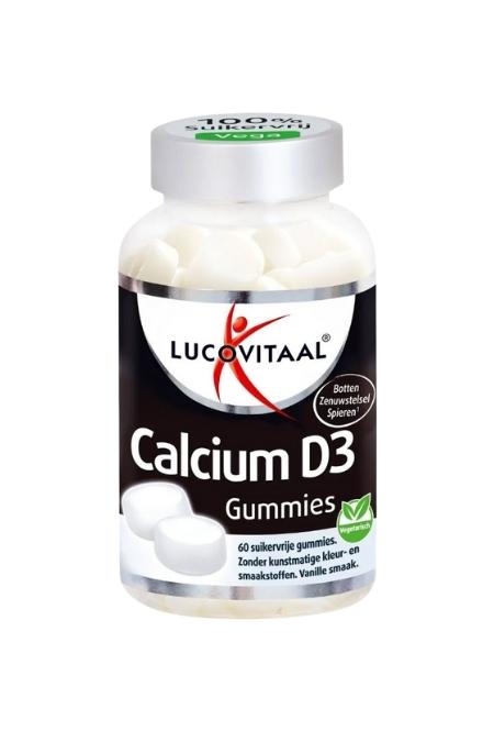 Kalsiyum ve D3 Vitaminli Şekersiz Vegan Gummies