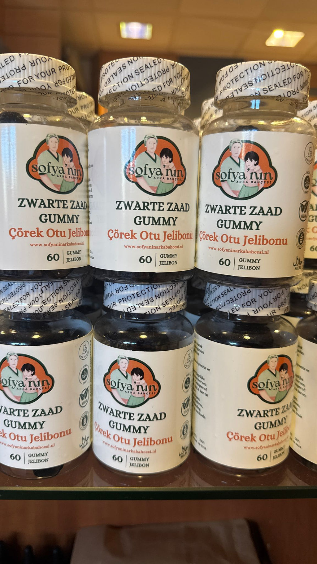 Çörek Otu Jelibonu (Qwarte Zaad Gummy) (60 Adet)