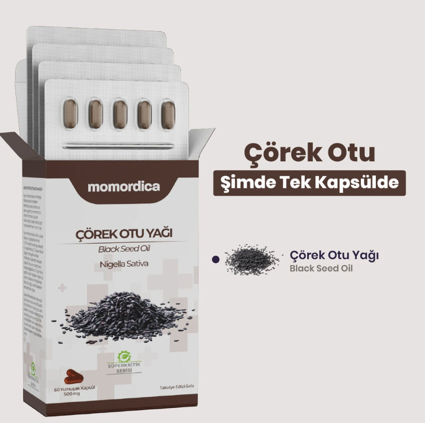 Çörekotu Yağı Yumuşak Kapsül - 60 Kapsül