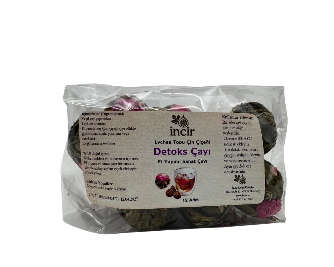 Detoks Çayı (Lychee Topu Çin Çiçeği)