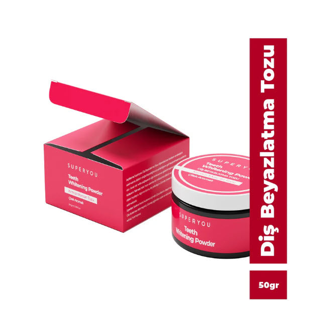 Diş Beyazlatıcı Kırmızı Mercan Tozu (50 gr)