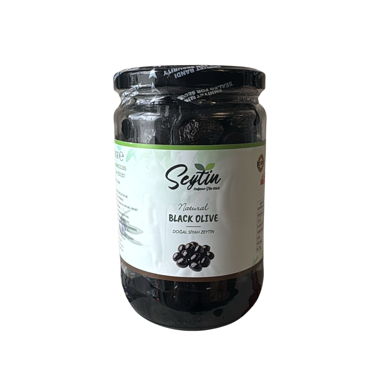 Doğal Siyah Zeytin 500g