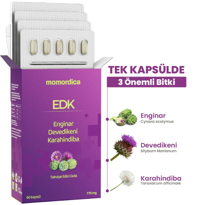 EDK (Enginar-Devedikeni-Karahindiba) Kapsül