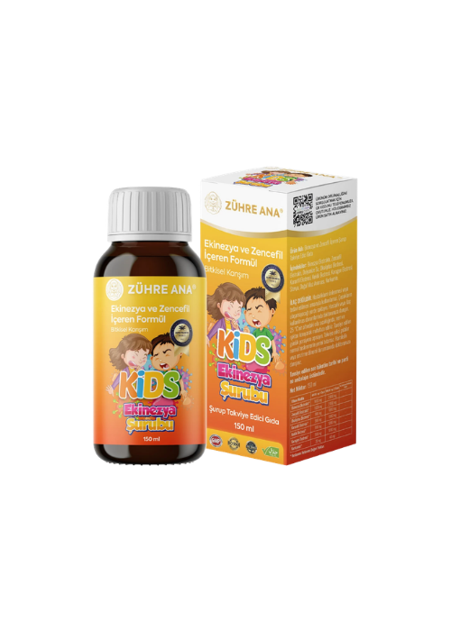 Zühre Ana Ekinezya ve Zencefilli Şurup (Çocuklar için) 150ml