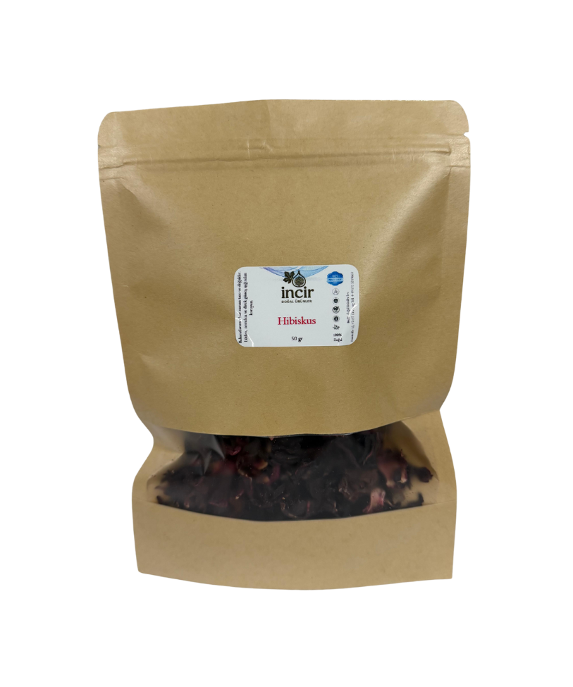 Hibiskus Çayı 50 gr - Kurutulmuş Hibiskus Çiçeği | %100 Doğal Bitki Çayı