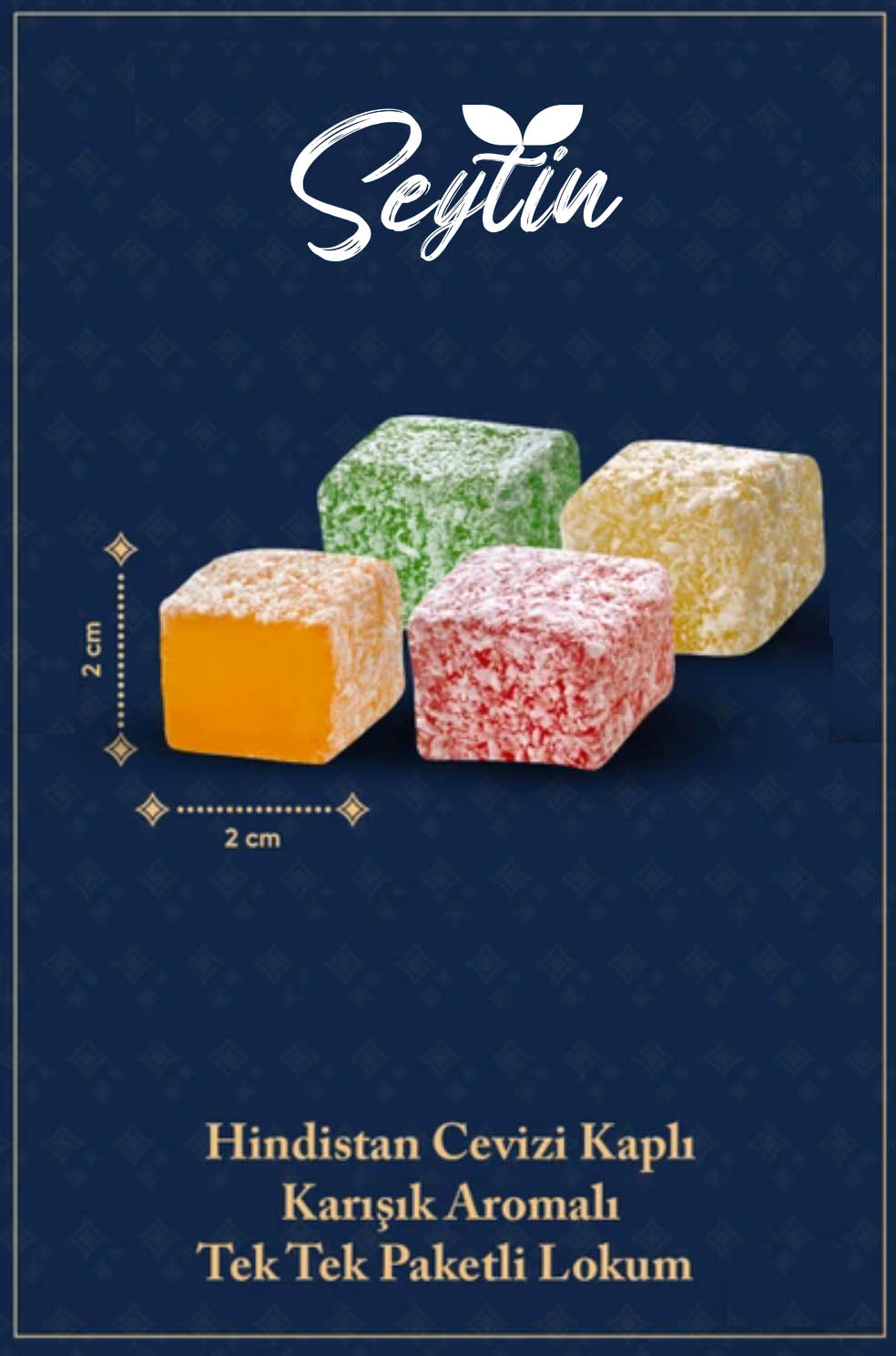Karışık Meyve Aromalı Lokum 200g
