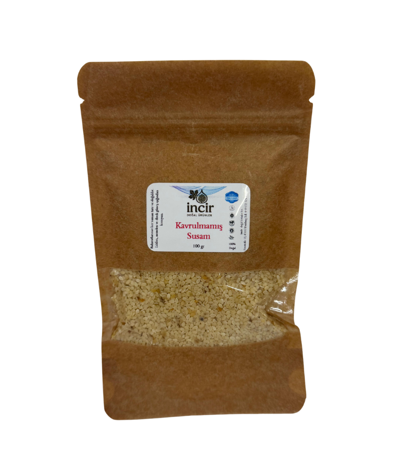 Kavrulmamış Susam 100 gr  | %100 Doğal