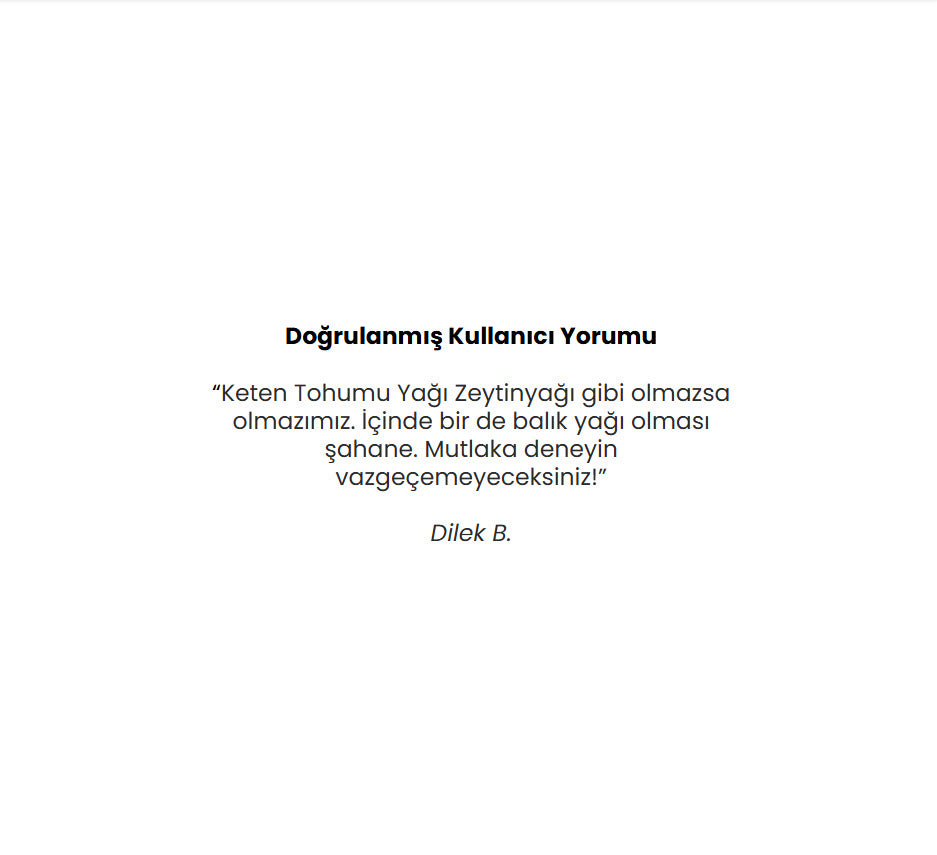 Keten Tohumu Yağı Yumuşak Kapsül - 60 Kapsül
