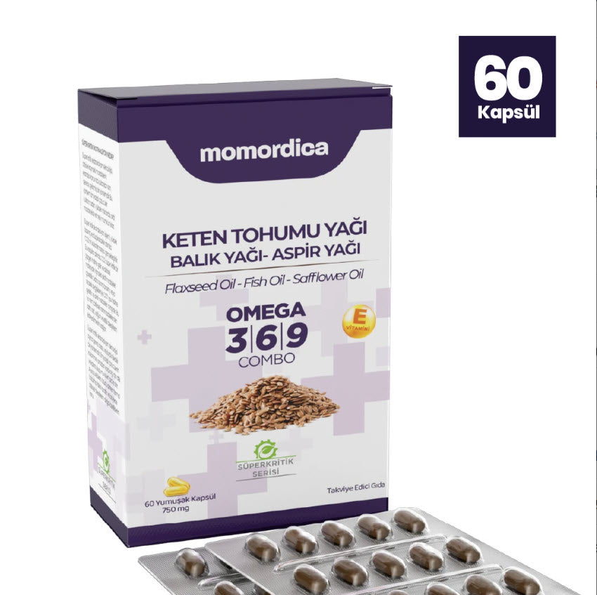 Keten Tohumu Yağı Yumuşak Kapsül - 60 Kapsül