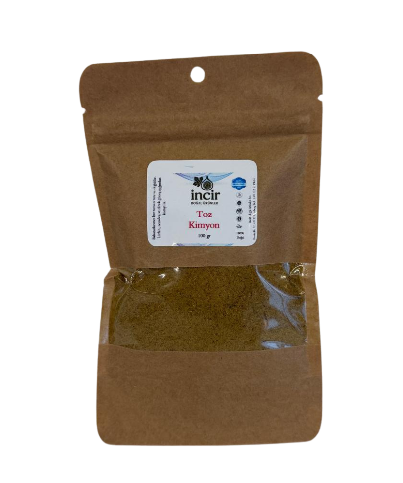 Toz Kimyon - 100gr | Öğütülmüş Kimyon | %100 Doğal | Saf Baharat