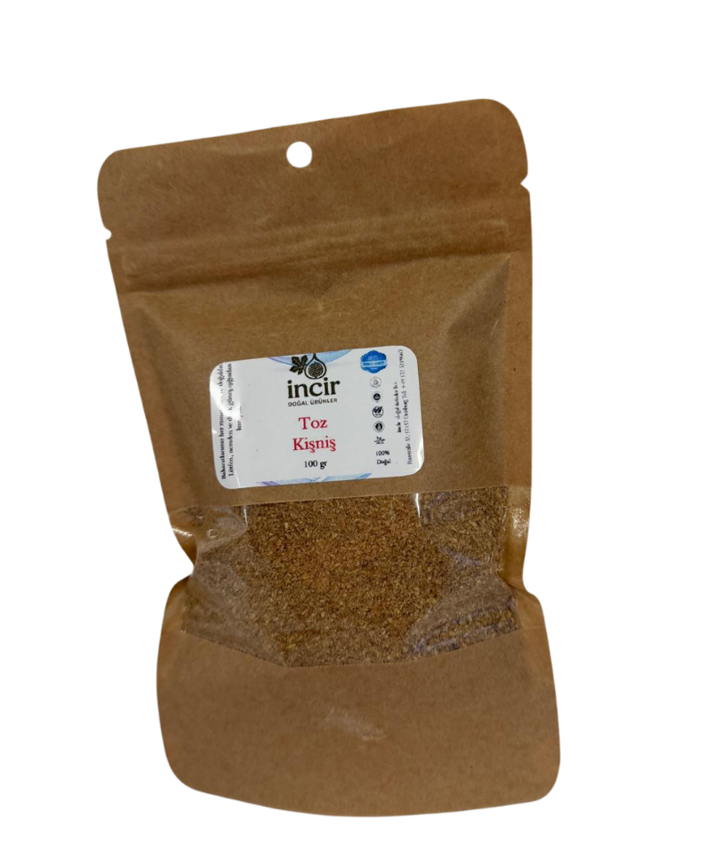 Toz Kişniş - 100gr | Öğütülmüş Kişniş | %100 Doğal | Coriander Powder