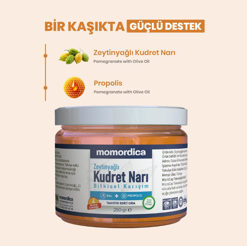 Momordica Zeytinyağlı Kudret Narı + Propolis