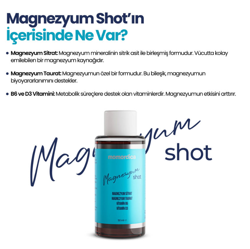 Magnezyum Shot -10 Adet