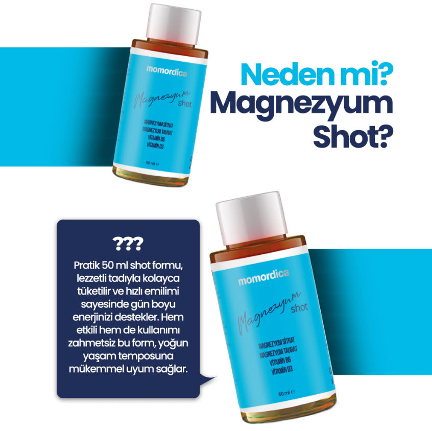 Magnezyum Shot -10 Adet