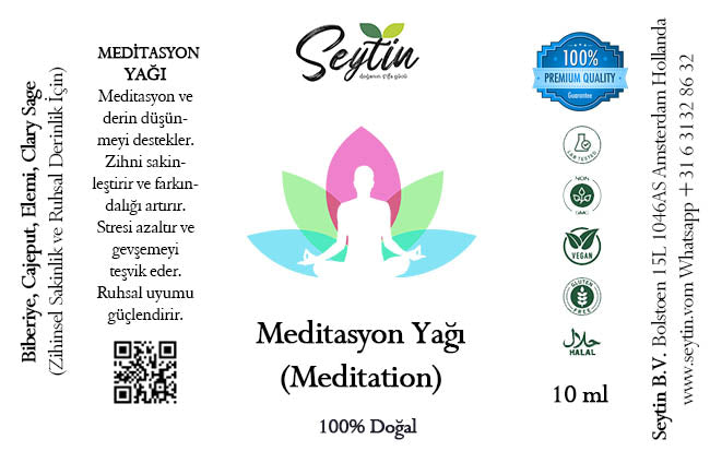 Meditasyon Esansiyel Yağ Karışımı 10ml