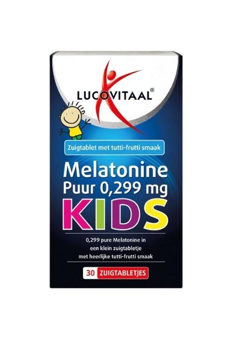 Çocuklar İçin 0,299 mg Melatonin Aromalı Emme Tableti