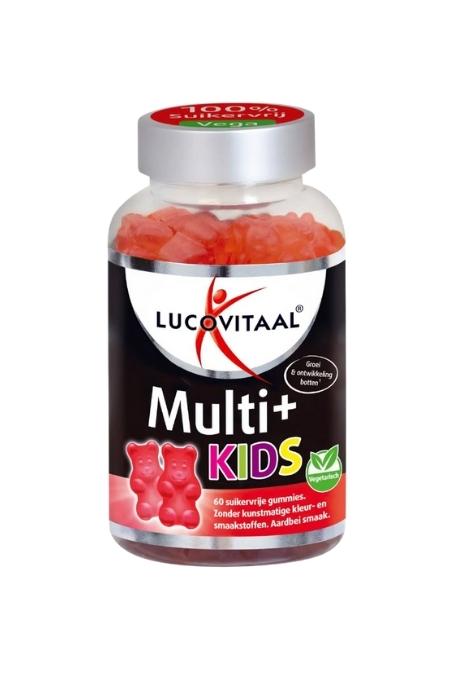 Çocuklar İçin Multi Vitamin Gummies - Çilek Aromalı - 60 Adet