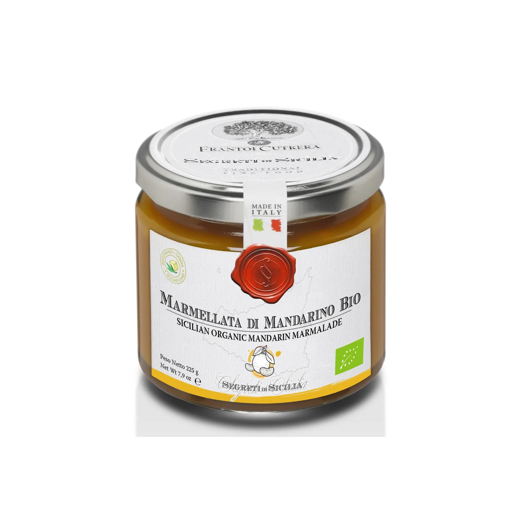 Sicilya Doğal Mandalina Marmeladı
