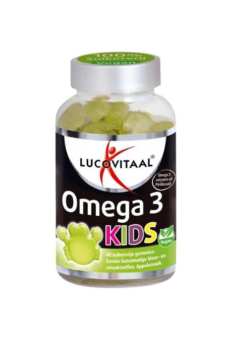 Çocuklar İçin Omega 3 Elma Aromalı Vegan Gummies (5 Yaş ve Üzeri)