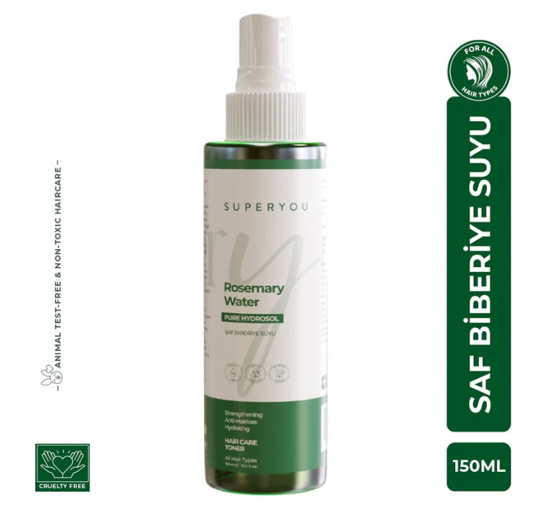 Superyou Biberiye Suyu - Güçlendirici ve Dökülme Önleyici Saç Toniği 150 ML