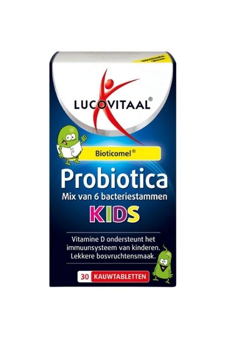 Çocuklar İçin Probiyotik + C ve D Vitamini Orman Meyveli Çiğneme Tableti