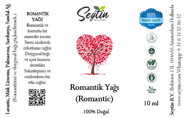 Romantik Esansiyel Yağ Karışımı 10ml