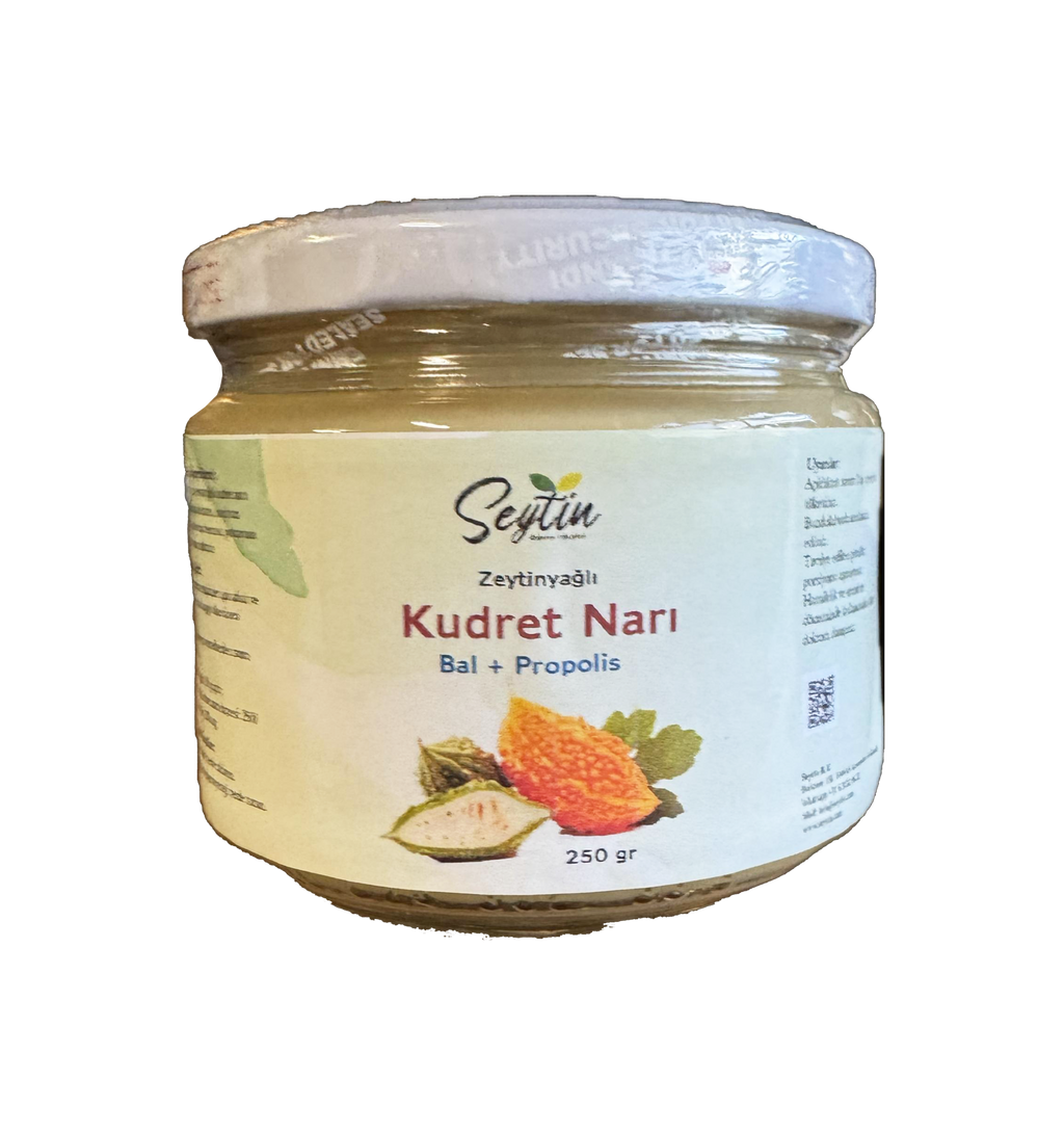 Zeytinyağlı Kudret Narı – Bal + Propolis 250gr
