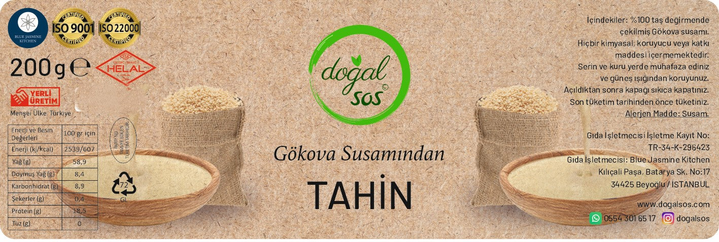 Gökova Susamından Tahin