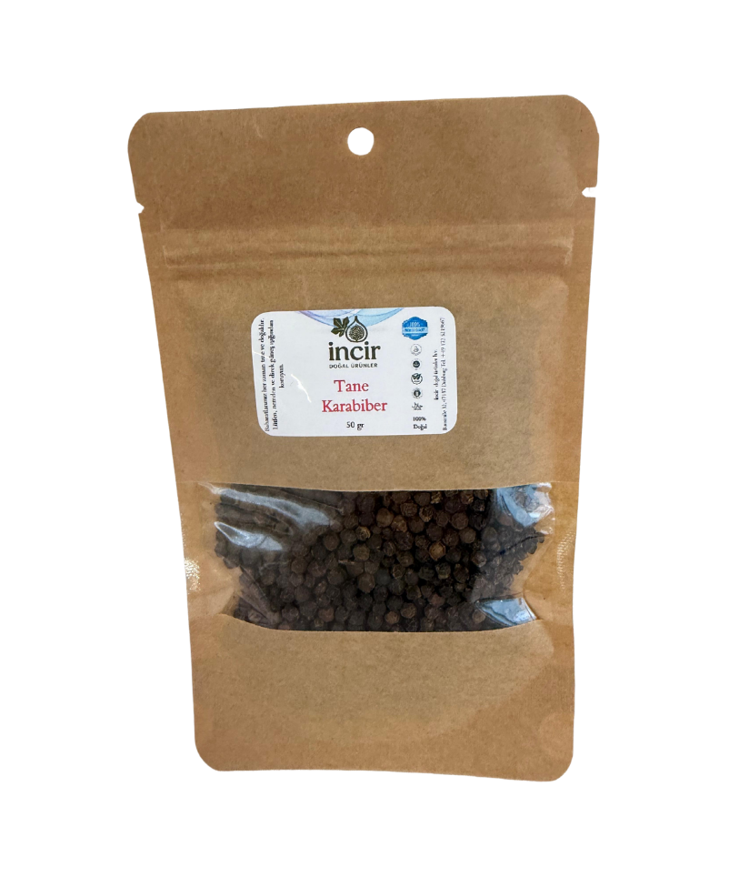 Tane Karabiber 50 gr | %100 Doğal Baharat