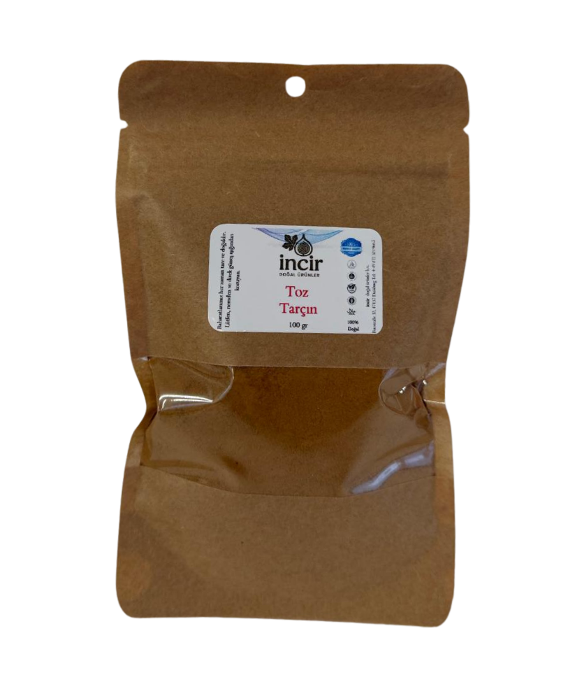 Toz Tarçın - 100gr | Öğütülmüş Tarçın | %100 Doğal | Ceylon Cinnamon