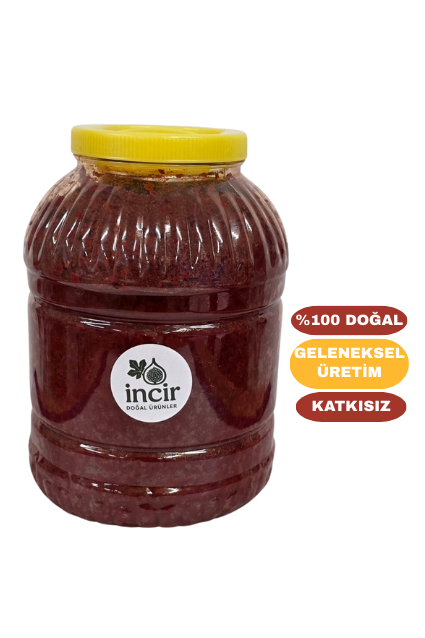 Tatlı Biber Salçası 5 Kg - Ev Yapımı